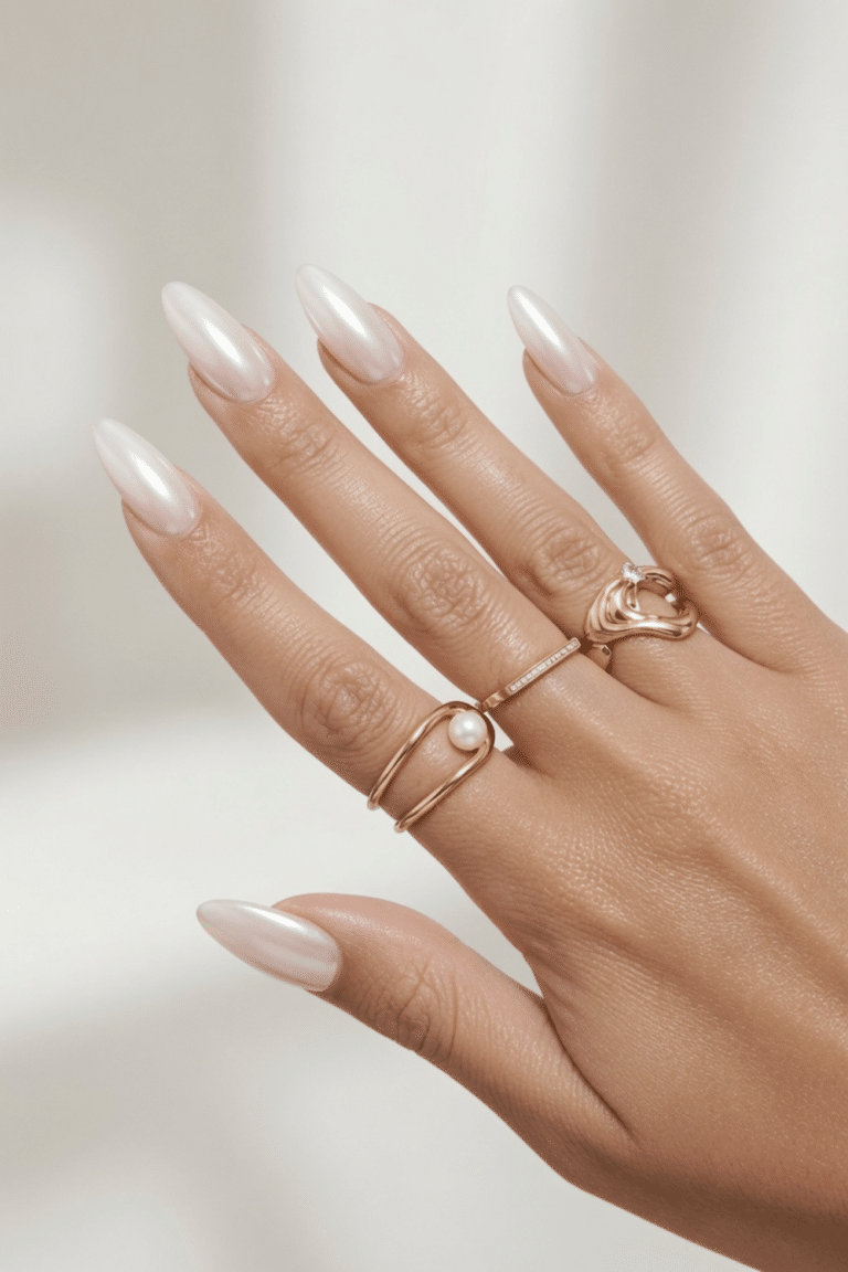 nail inspo almond