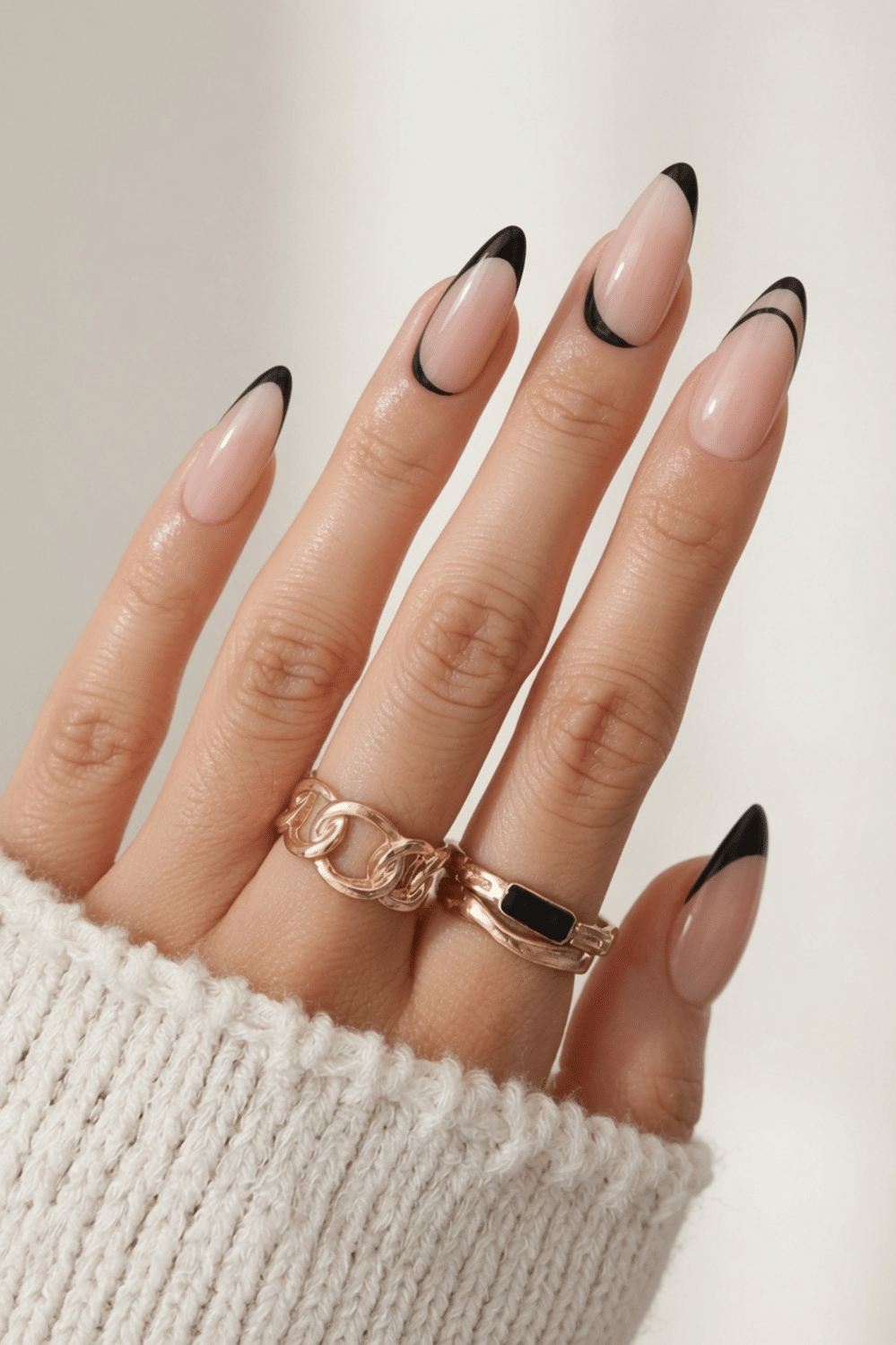 black nails