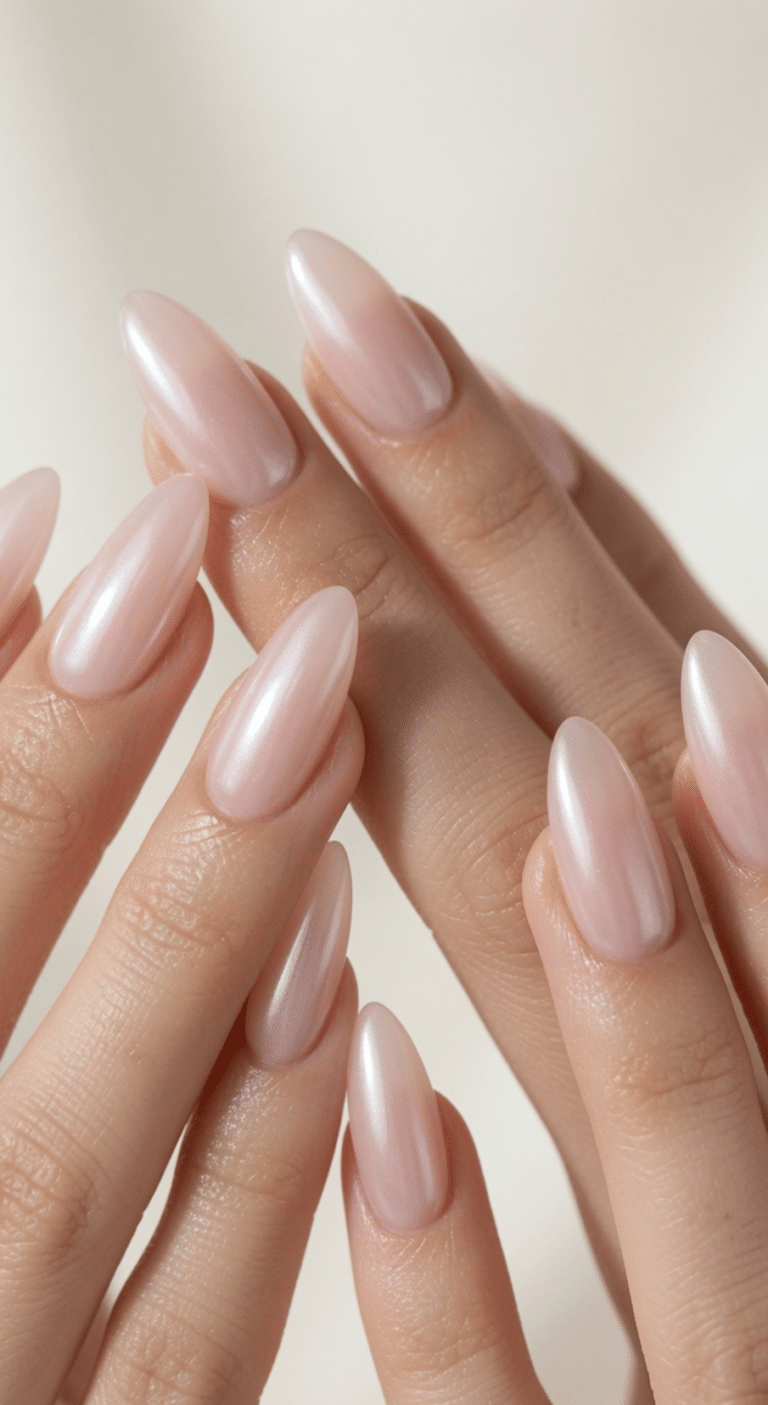 butter yellow spring nails