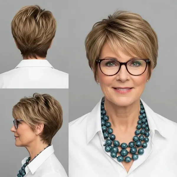 Hairstyles For Women Over 50 With Fine Hair That Make Every Strand Matter 11 Hairstyles For Women Over 50 With Fine Hair - Short hairstyles for women over 50 with fine hair glasses