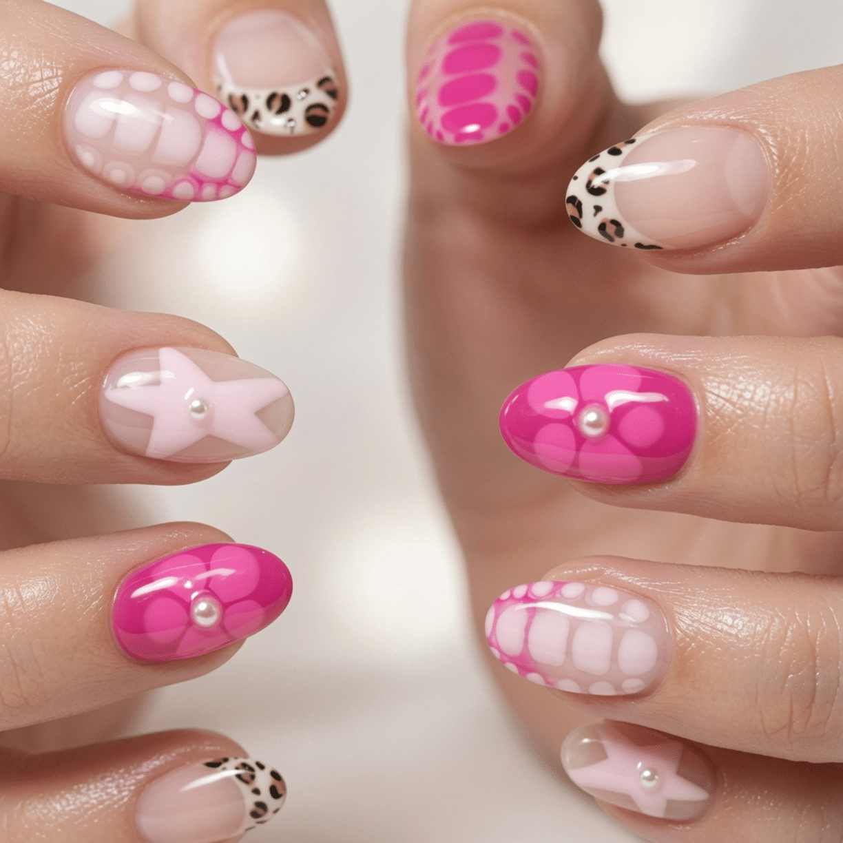 french tip nails