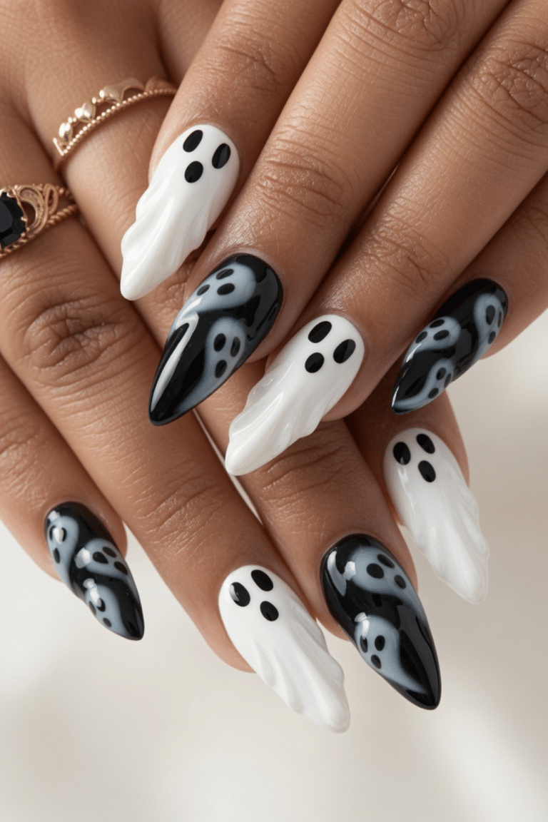 halloween nails
