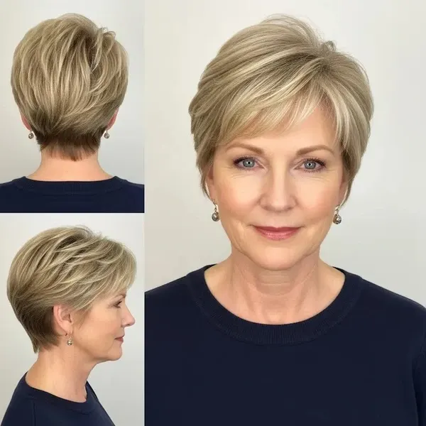 Hairstyles For Women Over 50 With Fine Hair That Make Every Strand Matter 7 Hairstyles For Women Over 50 With Fine Hair - Haircuts for fine hair over 50 pixie cuts hairstyles for older women 2025