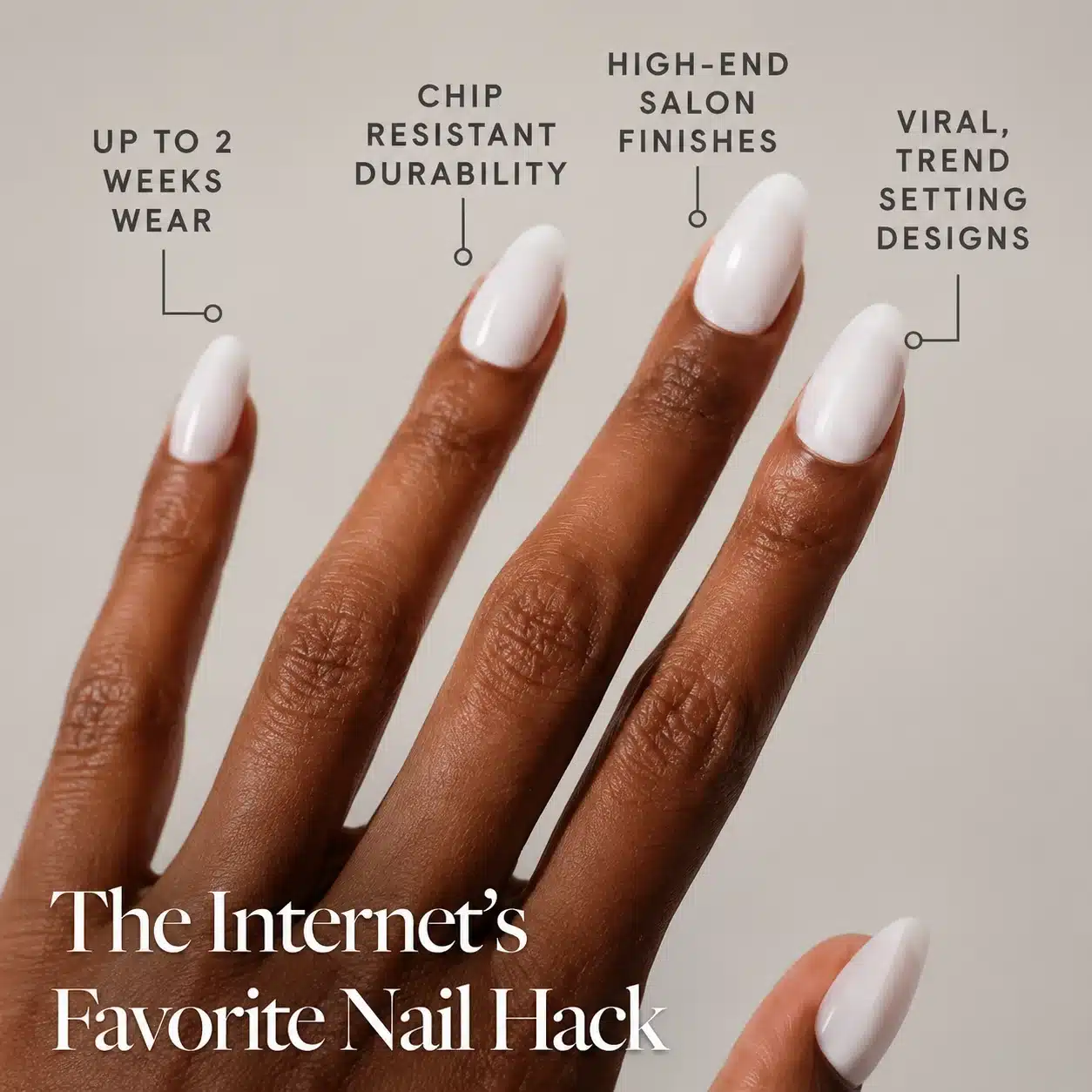Milky White Almond Nails: 9 Clean-Girl Looks 7 Milky white almond nail salon reference guide