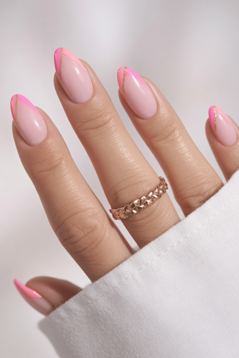 pink nails