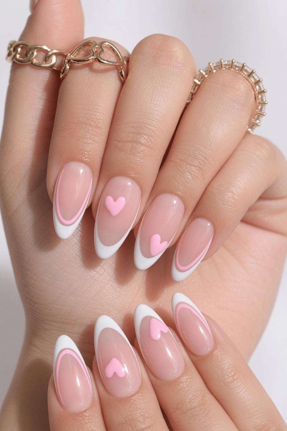 pink nails