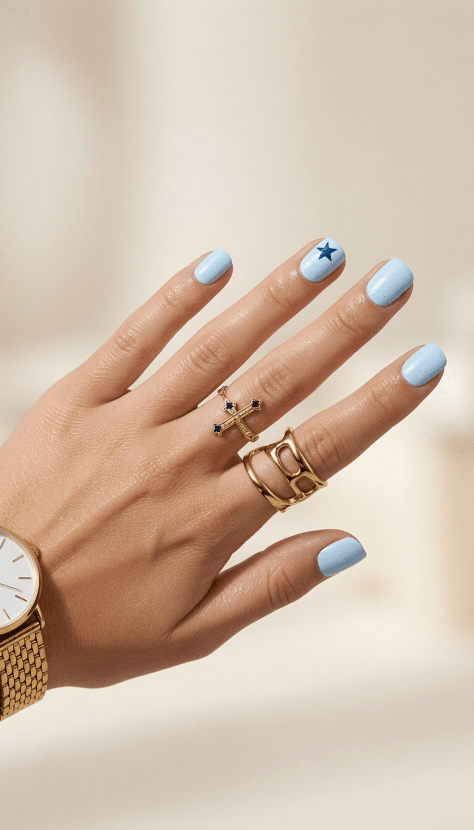 short nail inspo