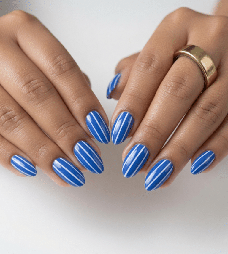 soft chrome nail inspo