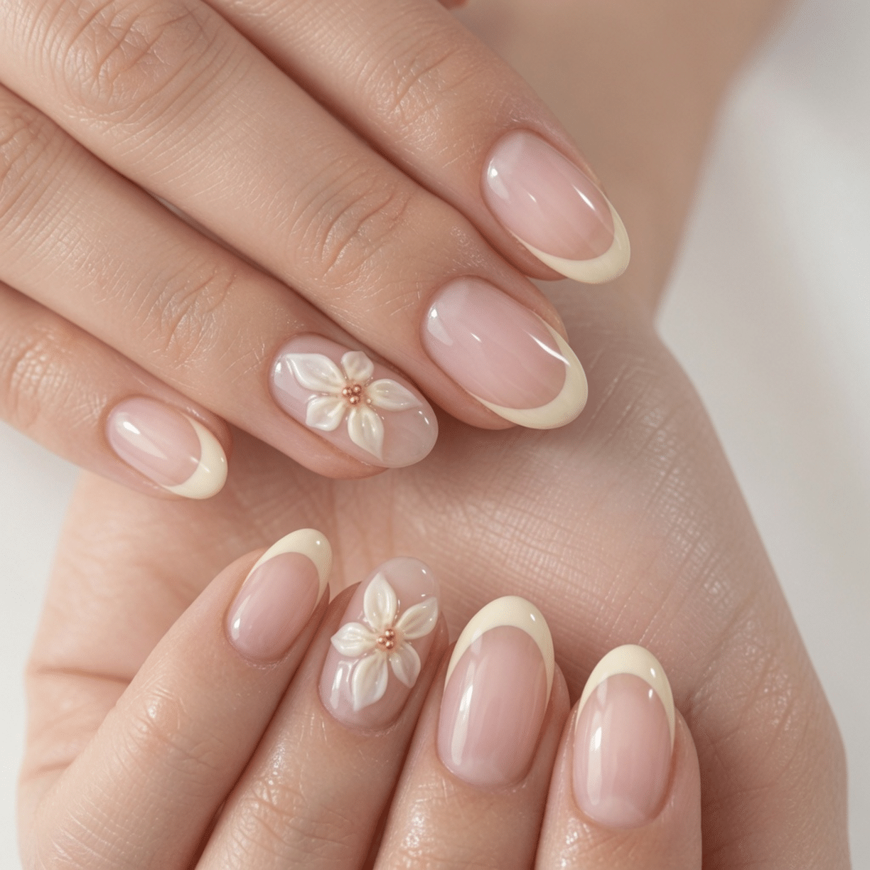 soft chrome nails
