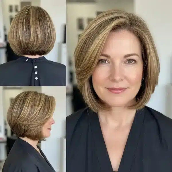 Hairstyles For Women Over 50 With Fine Hair That Make Every Strand Matter 23 Hairstyles For Women Over 50 With Fine Hair - Chin-Length Bob