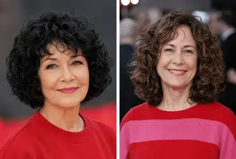 27 Chic Shoulder Length Hairstyles For Women Over 60 38 Stunning curly hairstyles for women over 60 with defined ringlets and rich tones.