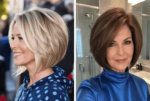 27 Stunning Angled Bob Hairstyles For Older Women 31 Thumbnail for angled bob hairstyles for women over 50
