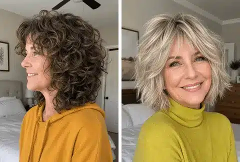 27 Stunning Angled Bob Hairstyles For Older Women 33 Thumbnail for shaggy hairstyles for women over 50