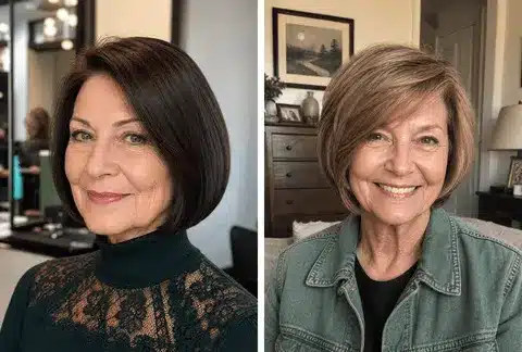 27 Stunning Angled Bob Hairstyles For Older Women 34 Thumbnail for bob hairstyles for women over 60