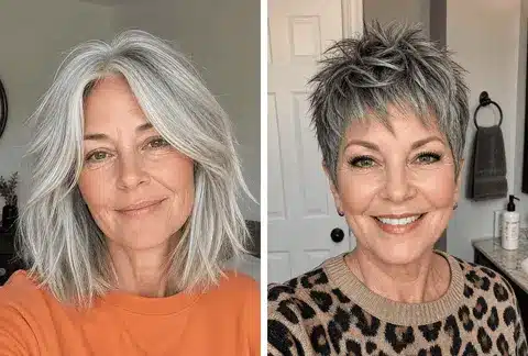 27 Stunning Angled Bob Hairstyles For Older Women 41 Thumbnail for choppy hairstyles for women over 60