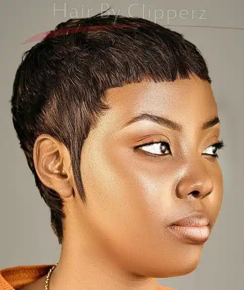Brushpiece short pixie