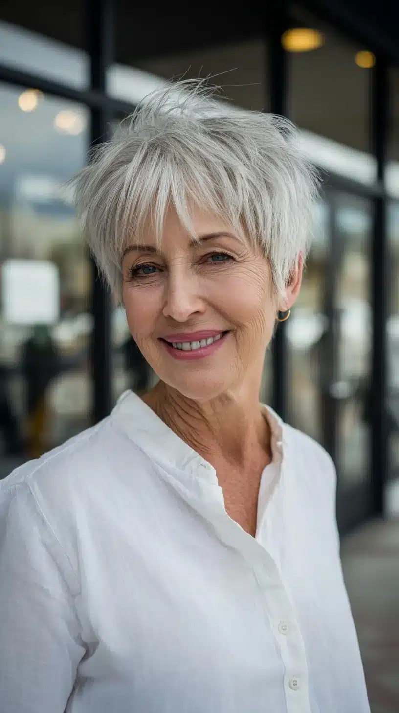 50 best choppy pixie cuts for women over 60 13