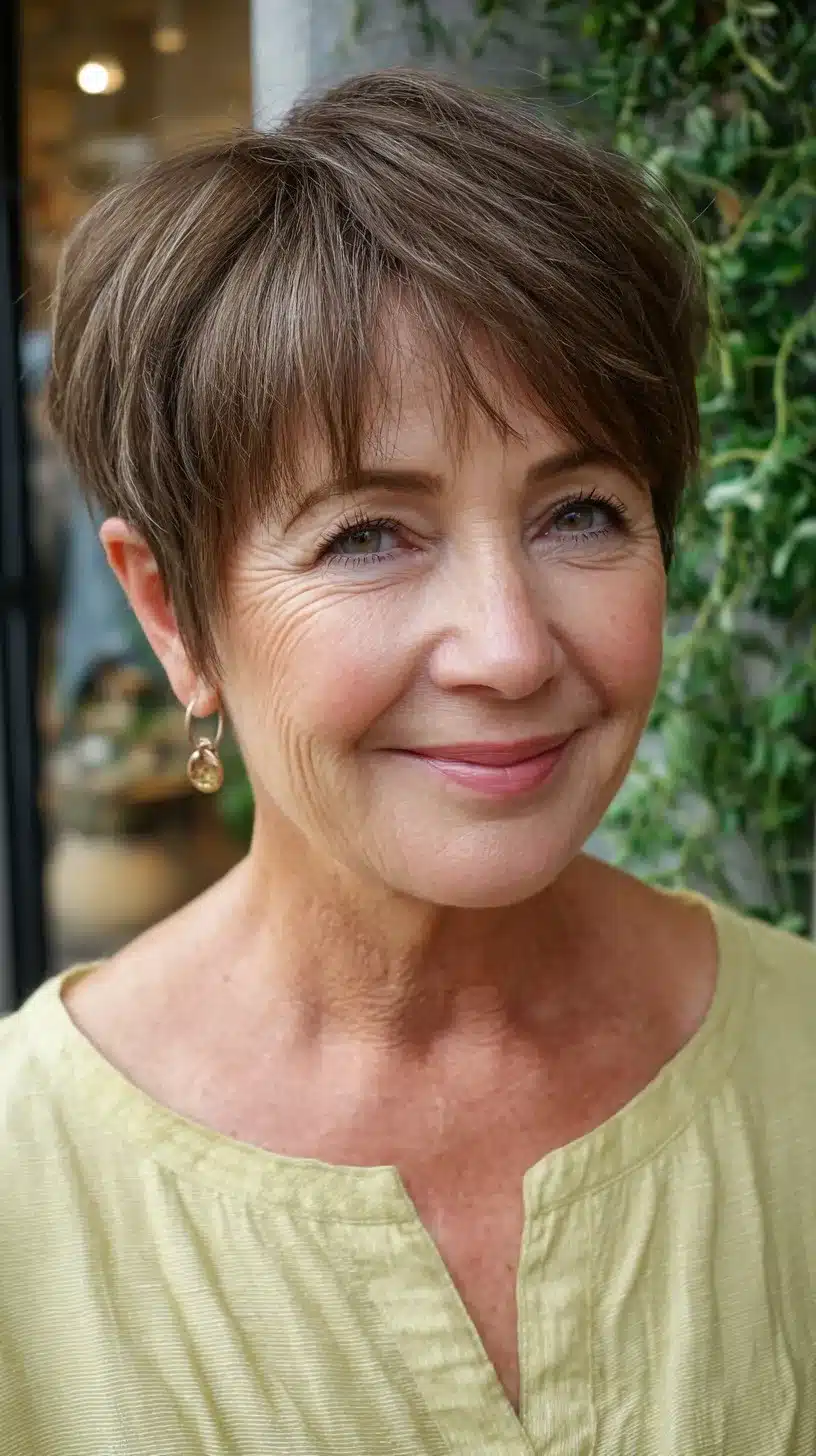 50 best choppy pixie cuts for women over 60 16
