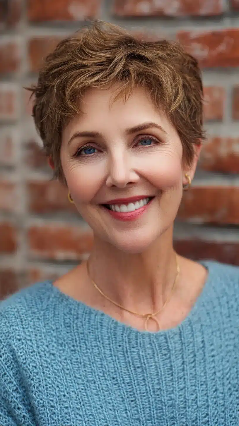 50 best choppy pixie cuts for women over 60 24