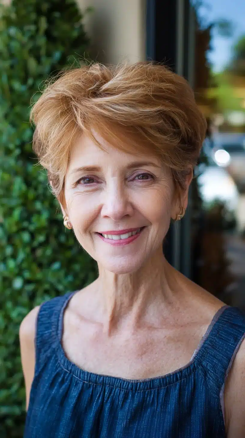 50 best choppy pixie cuts for women over 60 9