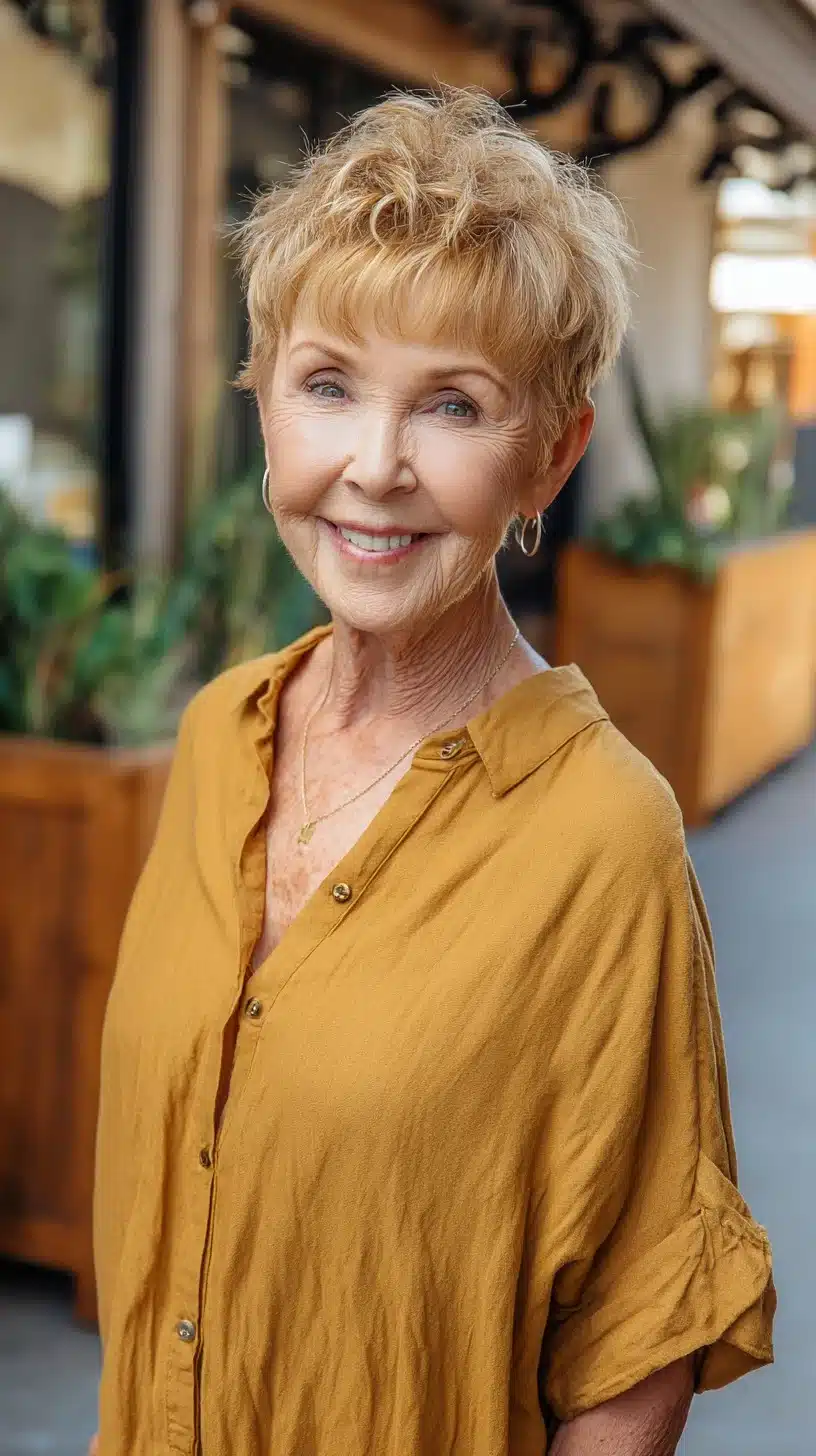 52 Perfect Pixie Haircuts for Women Over 70 to Pull Off 21 Airy Short Pixie with Feathered Micro-Bang and Soft Graduation