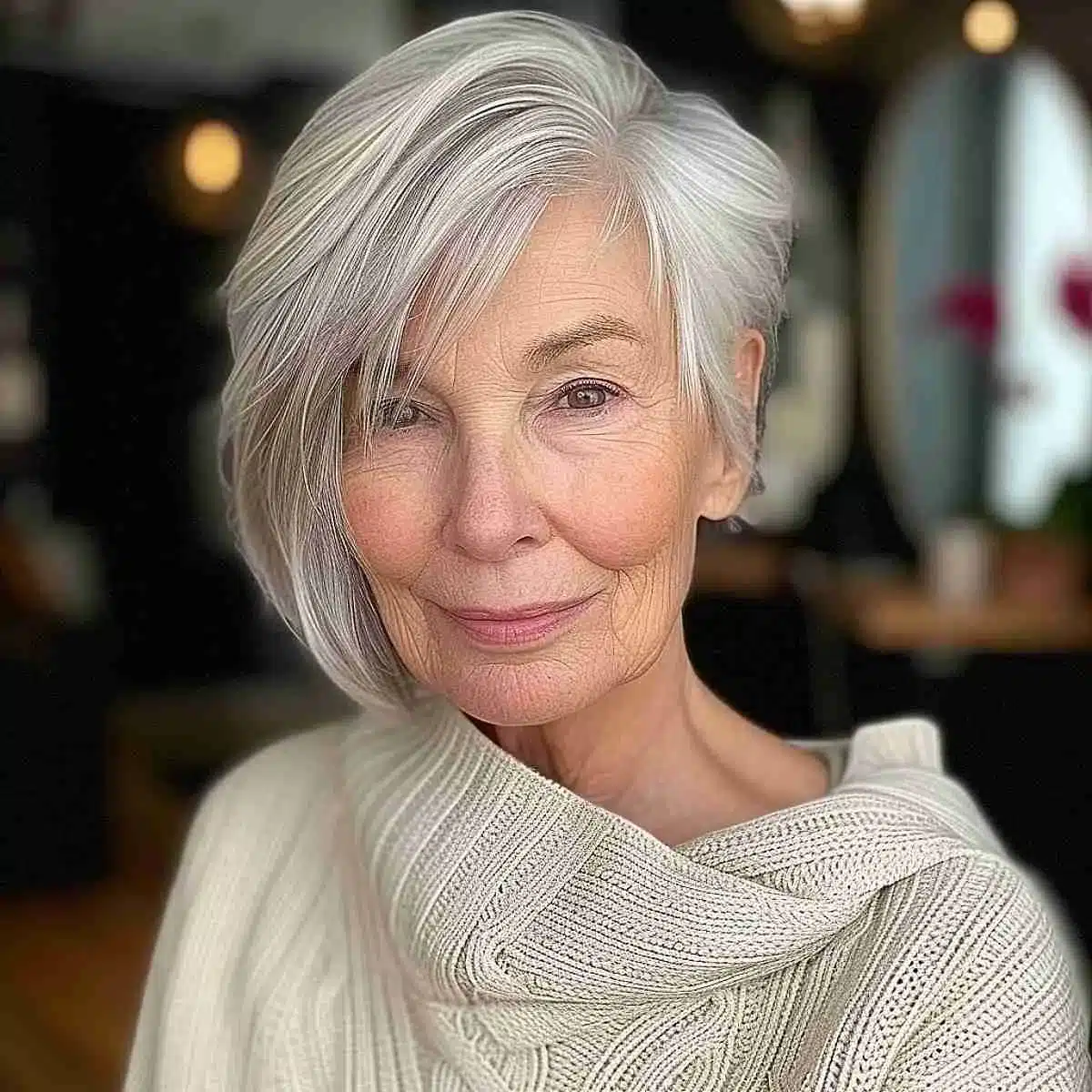 52 Perfect Pixie Haircuts for Women Over 70 to Pull Off 35 Long pixie with bangs for 70 year old ladies
