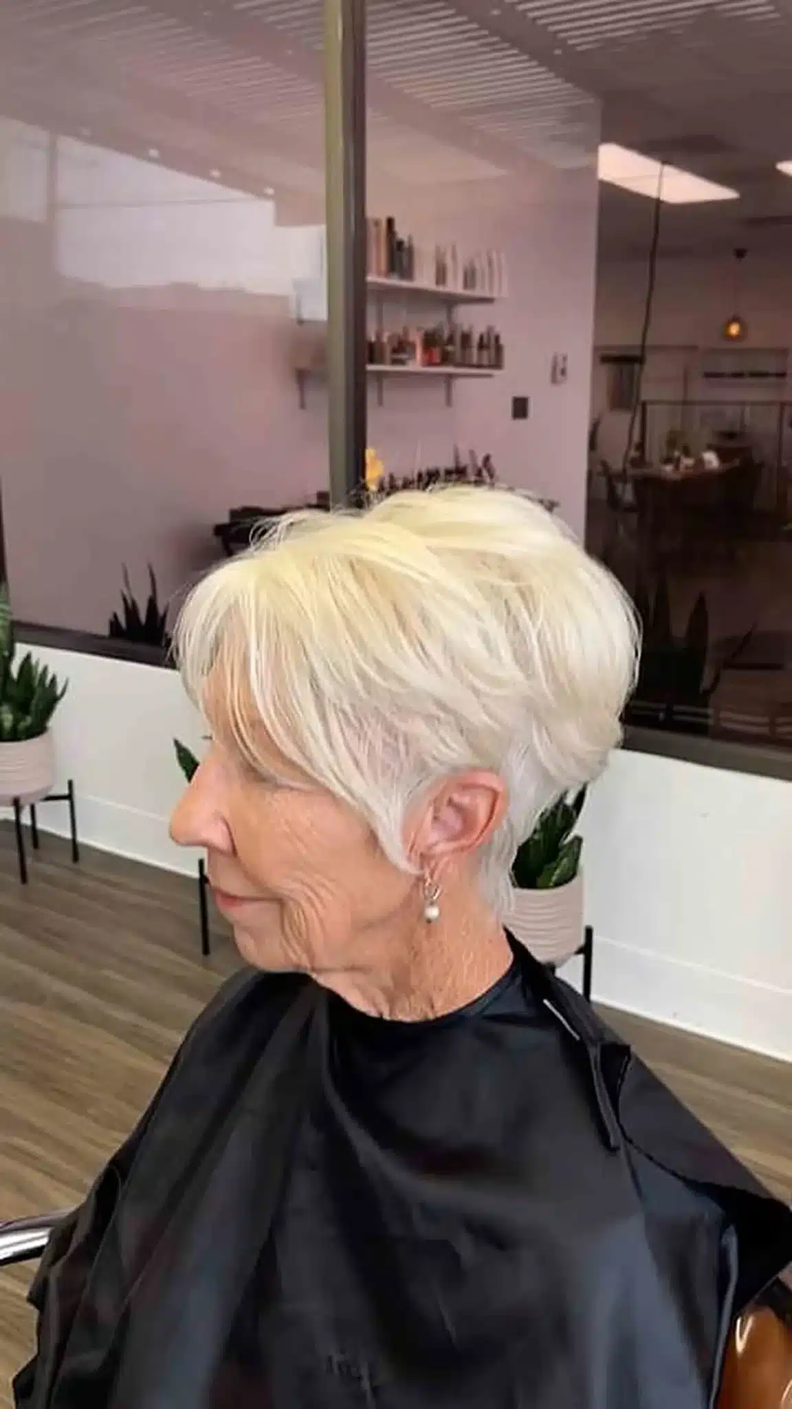 52 Perfect Pixie Haircuts for Women Over 70 to Pull Off 50 White Blonde Pixie Cut for 70-year-olds